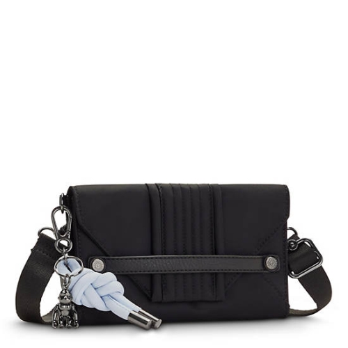 Kipling Lelio Crossbody Bags Black | AU4608LEA