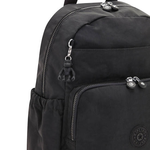 Kipling Maisie Diaper Backpack Handbags Black | AU9861ZWH