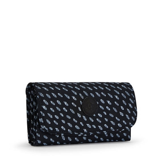 Kipling Money Land Printed Snap Wallets Navy | AU5413MQR