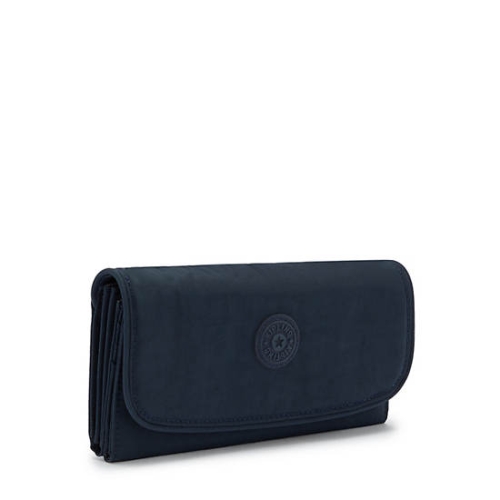 Kipling Money Land Snap Wallets Blue | AU2715BWV