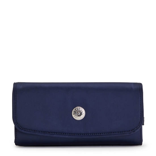 Kipling Money Land Snap Wallets Navy | AU3062EDQ