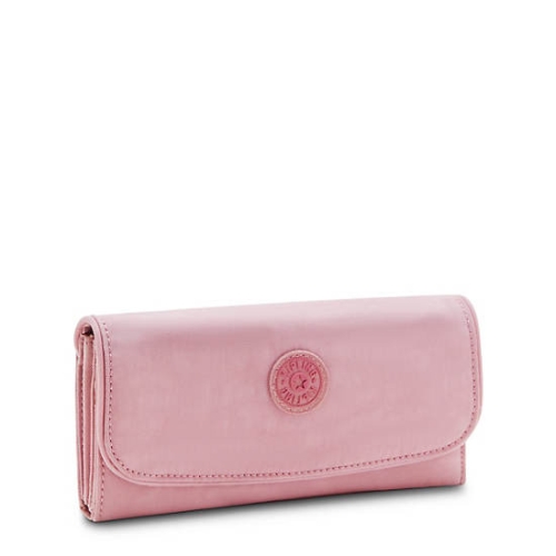 Kipling Money Land Snap Wallets Pink | AU1630OFU