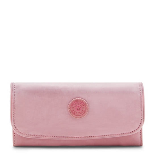 Kipling Money Land Snap Wallets Pink | AU3609HYX