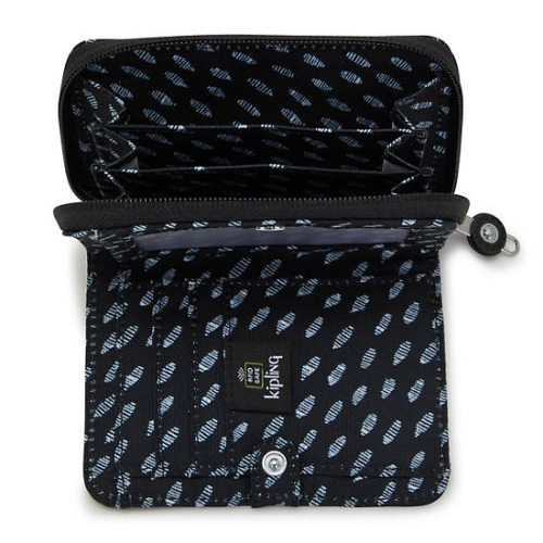 Kipling Money Love Classic Printed Small Wallets Black | AU2436ZBI