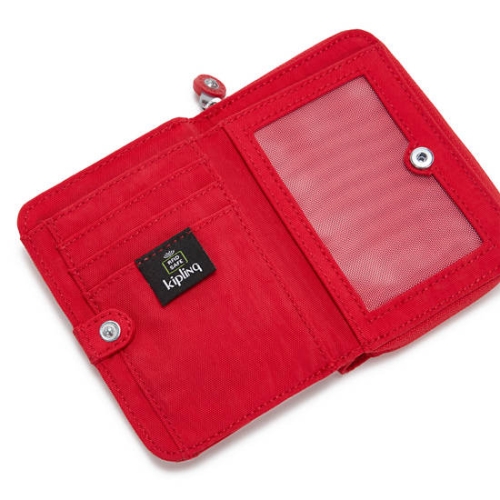 Kipling Money Love Classic Small Wallets Red | AU6897ZCS