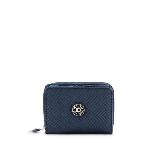 Kipling Money Love Classic Small Wallets Blue | AU8370YTS