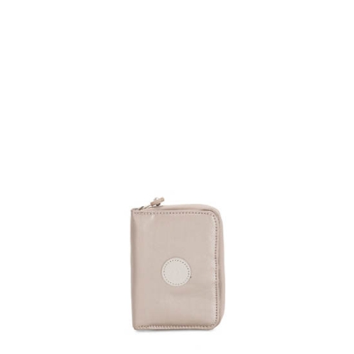 Kipling Money Love Metallic Small Wallets Beige | AU2370YZR