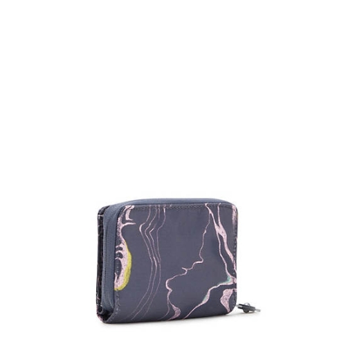 Kipling Money Love Printed Small Wallets Grey | AU8015ZNK