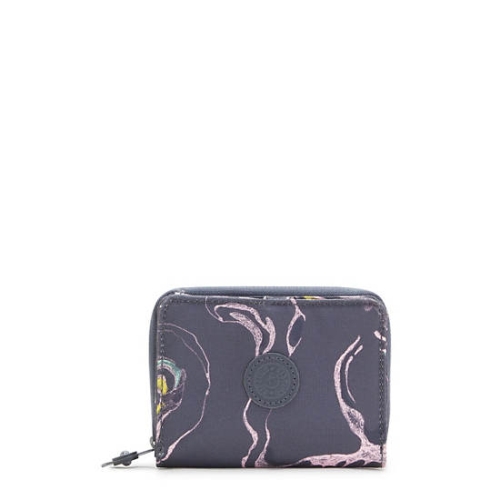 Kipling Money Love Printed Small Wallets Grey | AU8015ZNK