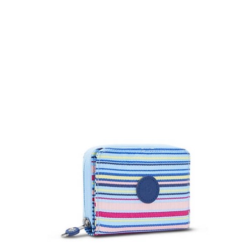 Kipling Money Love Printed Small Wallets Blue | AU8273PCO