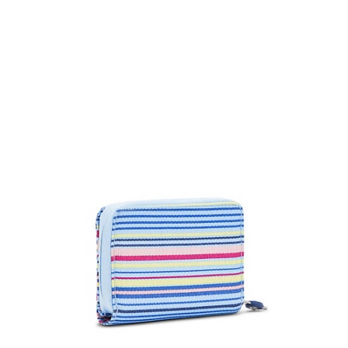 Kipling Money Love Printed Small Wallets Blue | AU8273PCO