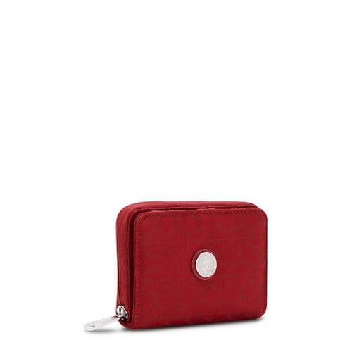 Kipling Money Love Small Wallets Red | AU7215TRL