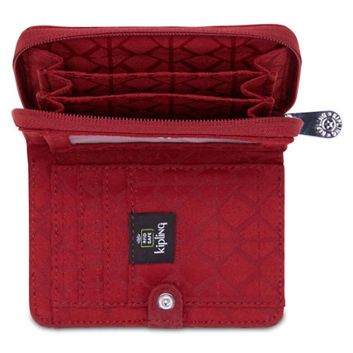 Kipling Money Love Small Wallets Red | AU7215TRL