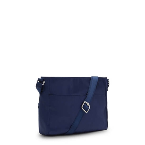 Kipling New Angie Crossbody Bag Handbags Blue | AU4812UPN