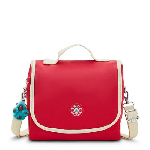 Kipling New Kichirou Lunch Bag Red | AU1984EUT