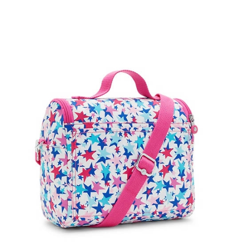 Kipling New Kichirou Printed Lunch Bag Pink | AU0354ODZ