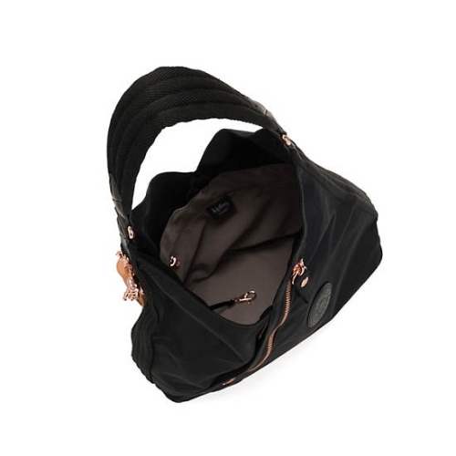 Kipling Olina Shoulder Bags Black | AU2458OND