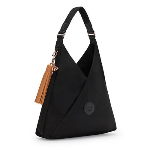 Kipling Olina Small Shoulder Bags Black | AU6905XRH