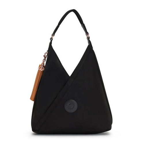 Kipling Olina Small Shoulder Bags Black | AU6905XRH