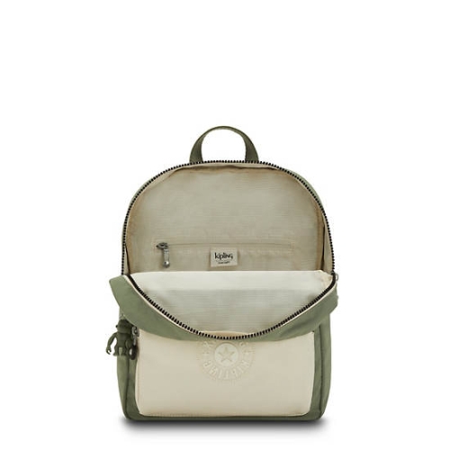 Kipling Polly Backpacks Olive Green | AU1294HES