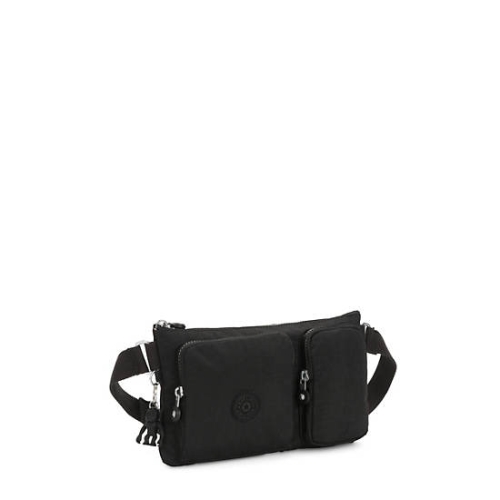 Kipling Presto Up Waist Bags Black | AU6724GTB