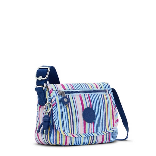 Kipling Sabian Classic Printed Crossbody Mini Bags Blue | AU2859YMW