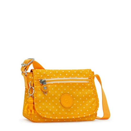 Kipling Sabian Classic Printed Crossbody Mini Bags Yellow | AU7834POG