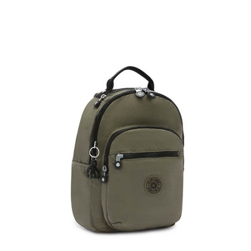 Kipling Seoul Small Classic Tablet Backpacks Green | AU4385YLA