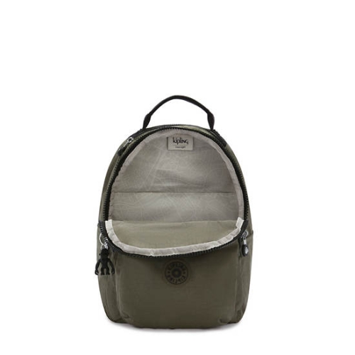 Kipling Seoul Small Classic Tablet Backpacks Green | AU4385YLA