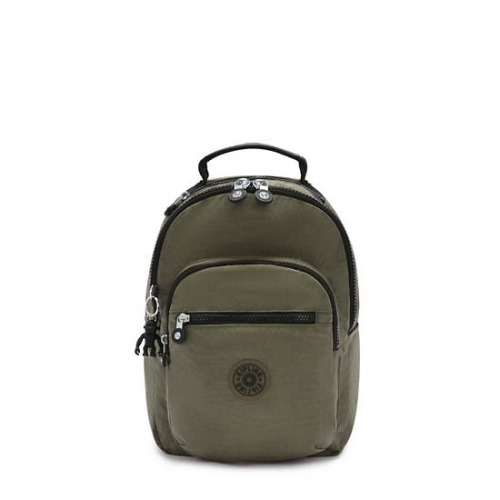 Kipling Seoul Small Classic Tablet Backpacks Green | AU4385YLA