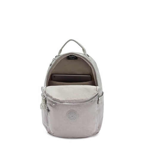 Kipling Seoul Small Classic Tablet Backpacks Grey | AU4513NSH