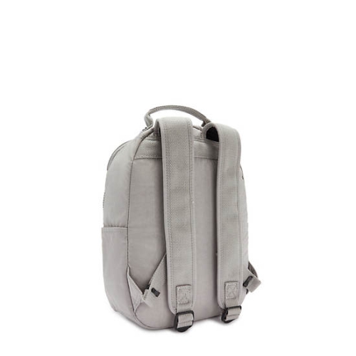 Kipling Seoul Small Classic Tablet Backpacks Grey | AU4513NSH