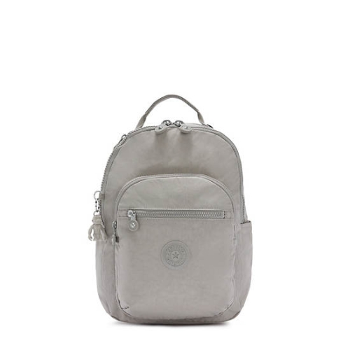 Kipling Seoul Small Classic Tablet Backpacks Grey | AU4513NSH