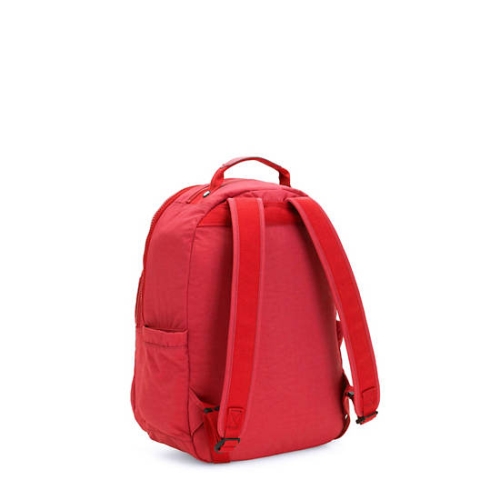 Kipling Seoul Small Classic Tablet Backpacks Red | AU5127XIF