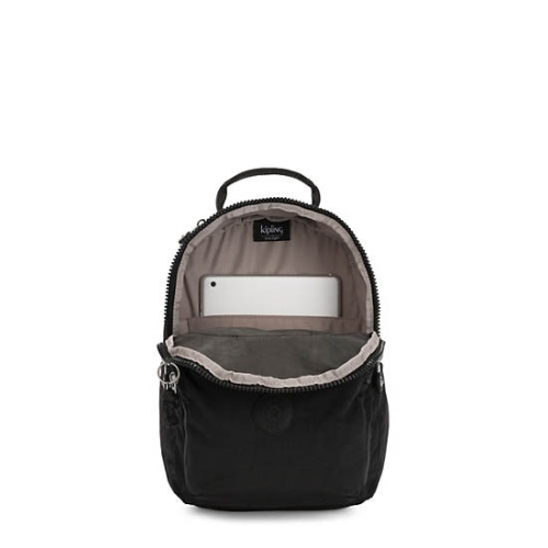 Kipling Seoul Small Classic Tablet Backpacks Black | AU7043KRF