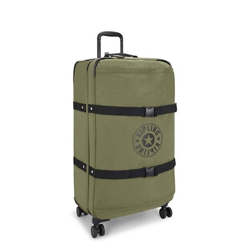 Kipling Spontaneous Large Rolling Suitcases Olive | AU0648DVC