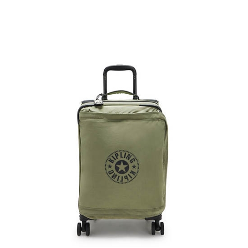 Kipling Spontaneous Small Rolling Suitcases Olive | AU7103NWJ