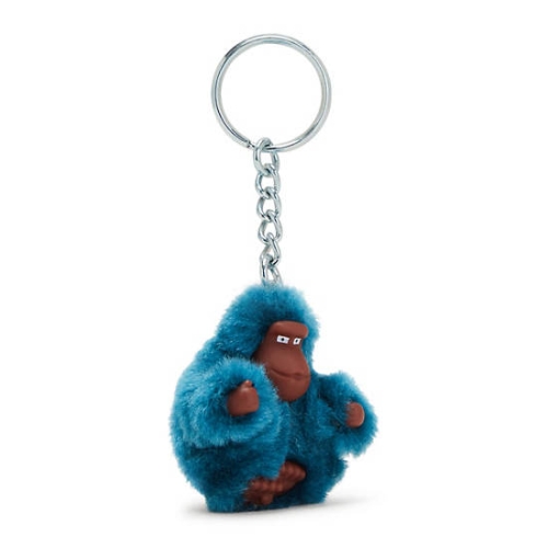 Kipling Sven Extra Small Fashion Monkey Keychains Turquoise | AU0475LCA