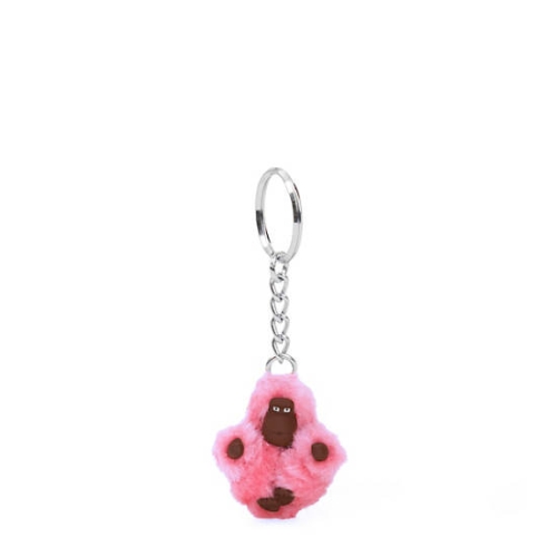 Kipling Sven Extra Small Fashion Monkey Keychains Pink | AU7143KHI