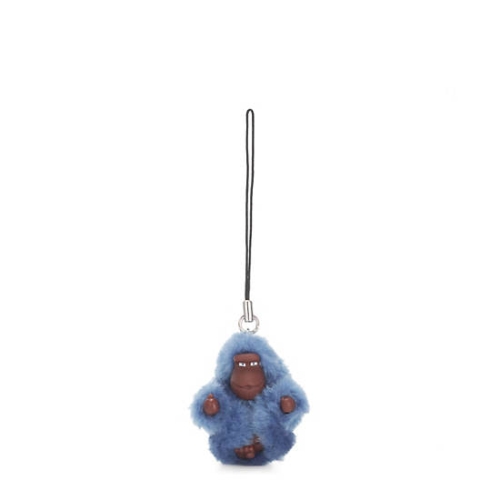 Kipling Sven Extra Small Iconic Monkey Keychains Blue | AU5810FDH