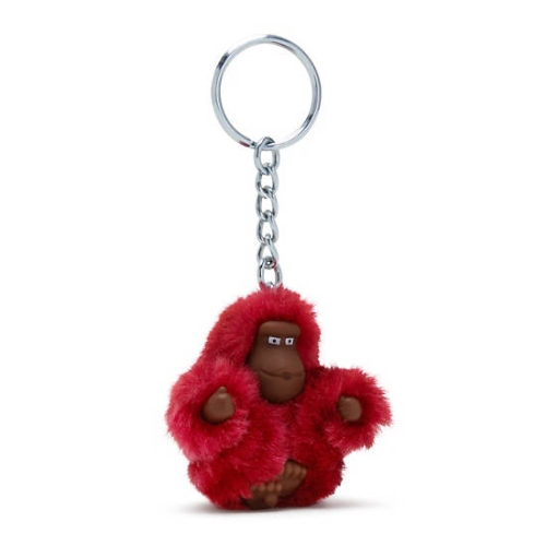 Kipling Sven Extra Small Monkey Keychains Red Pink | AU1542JPH