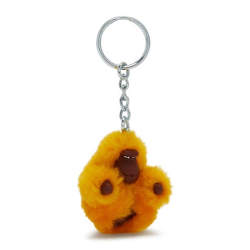 Kipling Sven Extra Small Monkey Keychains Yellow | AU4013MNW