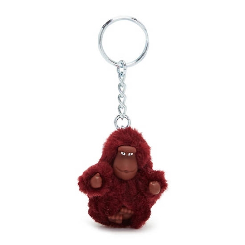 Kipling Sven Extra Small Monkey Keychains Red | AU7139ZEY