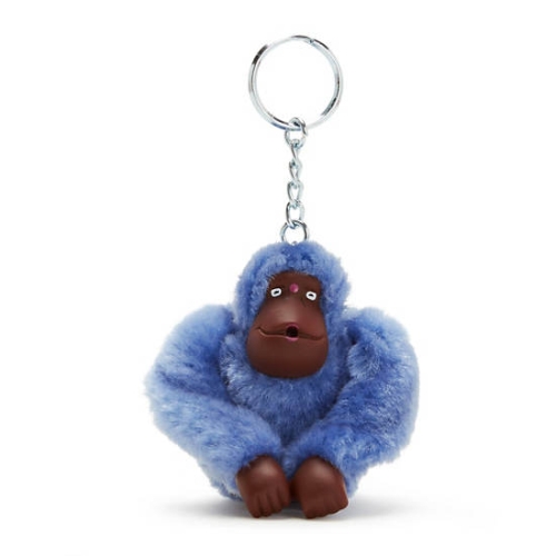 Kipling Sven Monkey Keychains Blue | AU1527UJB