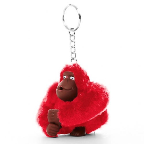 Kipling Sven Monkey Keychains Red | AU7305EPF