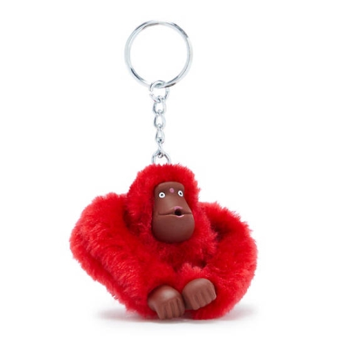 Kipling Sven Monkey Keychains Red Pink | AU9827WGX