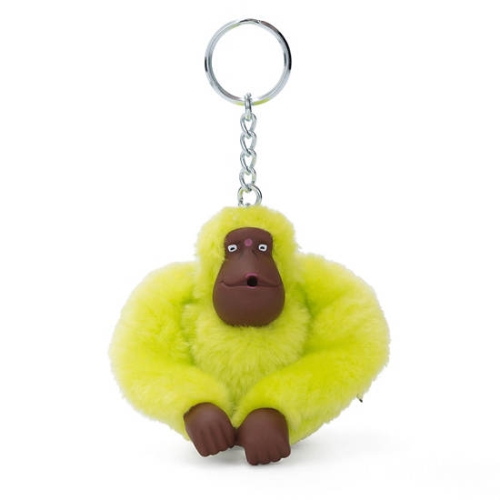 Kipling Sven Monkey Keychains Yellow | AU8295RLI