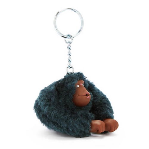 Kipling Sven Small Monkey Keychains Navy | AU9413BHY